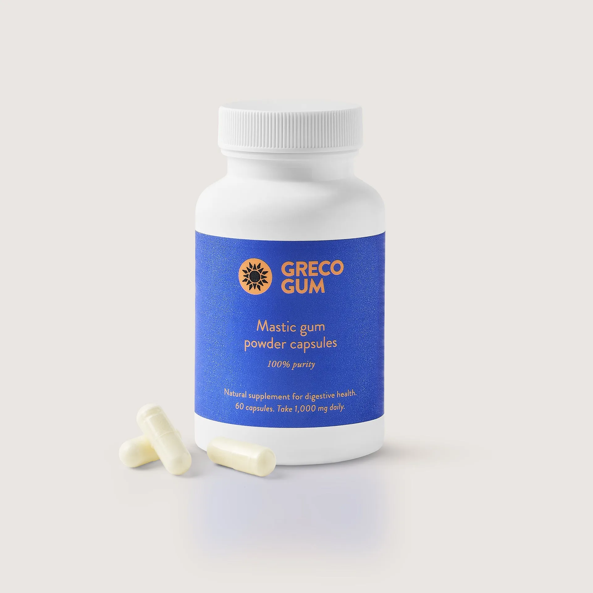 Greco Gum - Mastic Gum Capsules logo