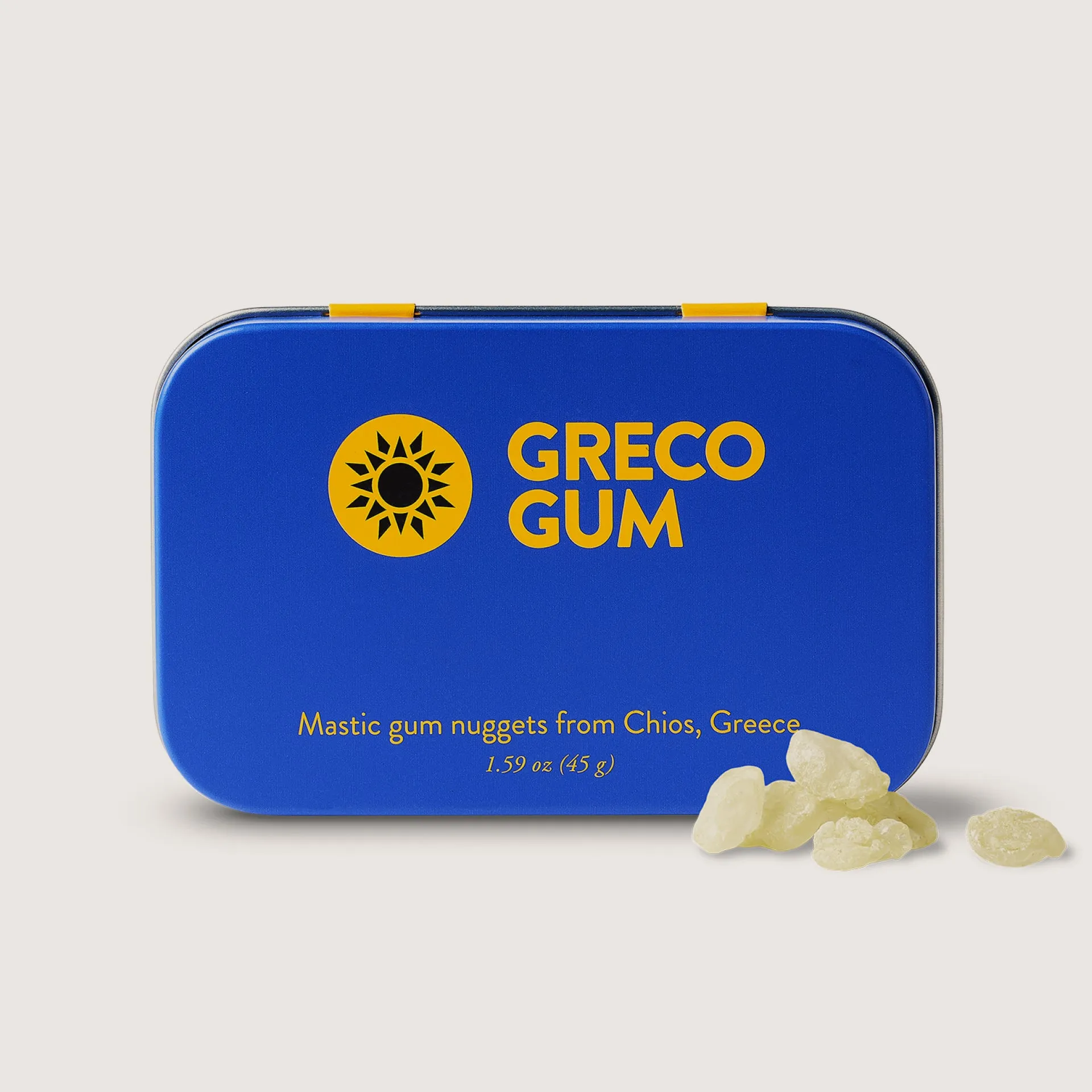 Greco Gum - Mastic Nuggets logo