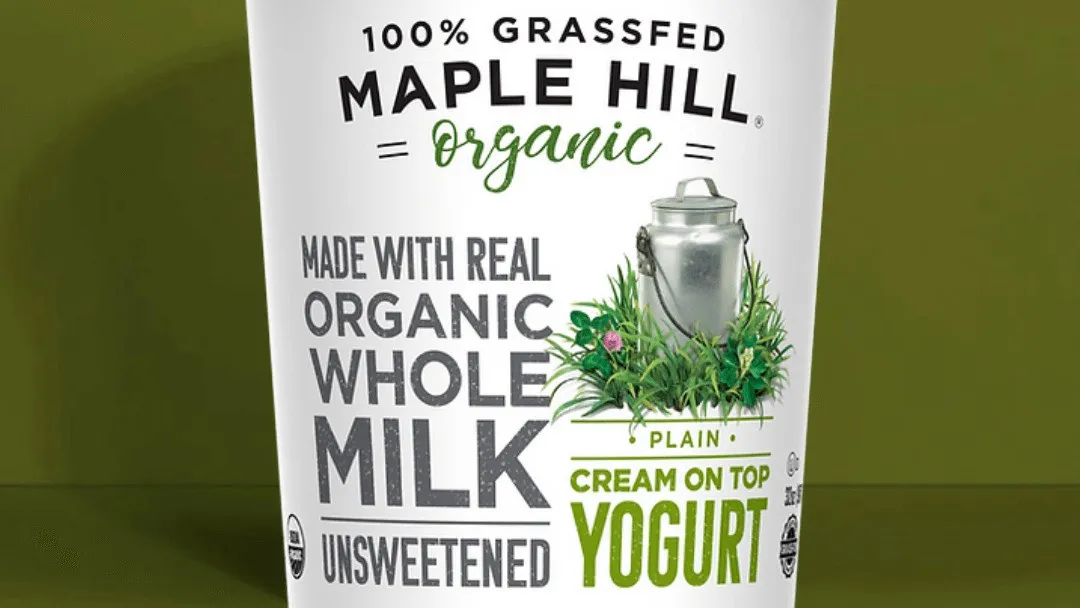 Maple Hill Grass-fed Cream on Top Yogurt logo