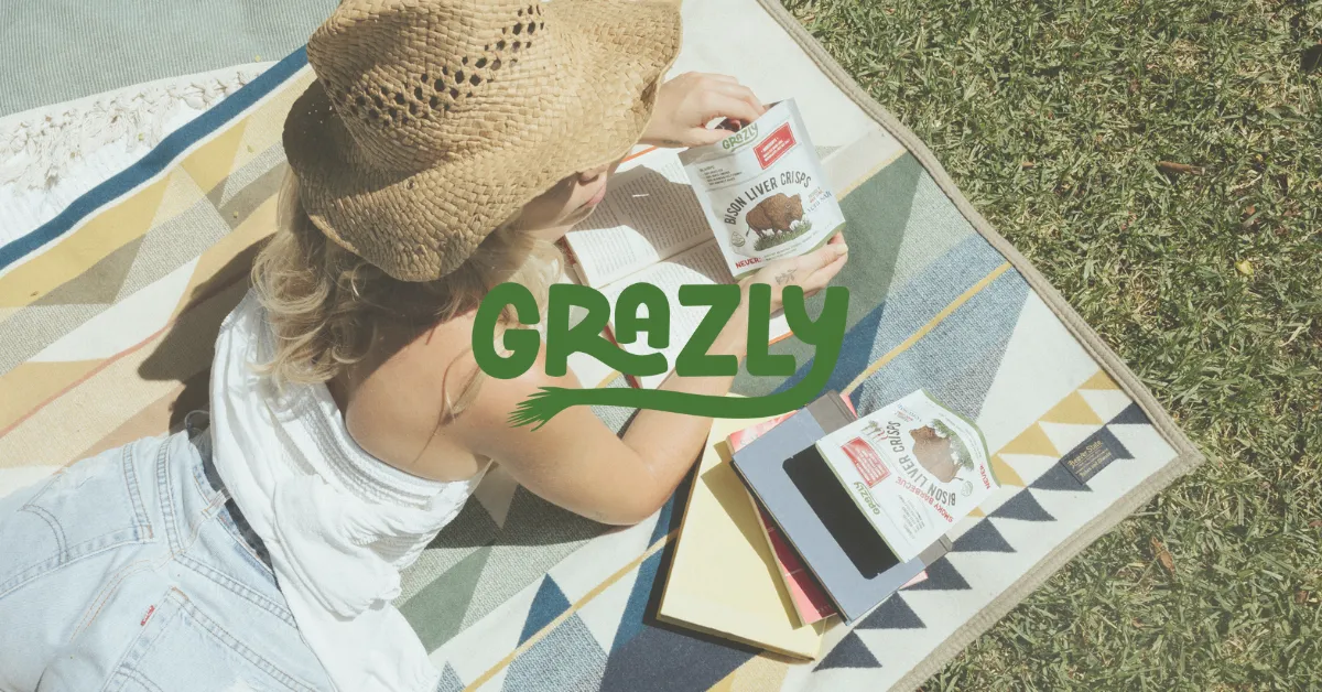 Grazly Muscle Meat Crisps logo
