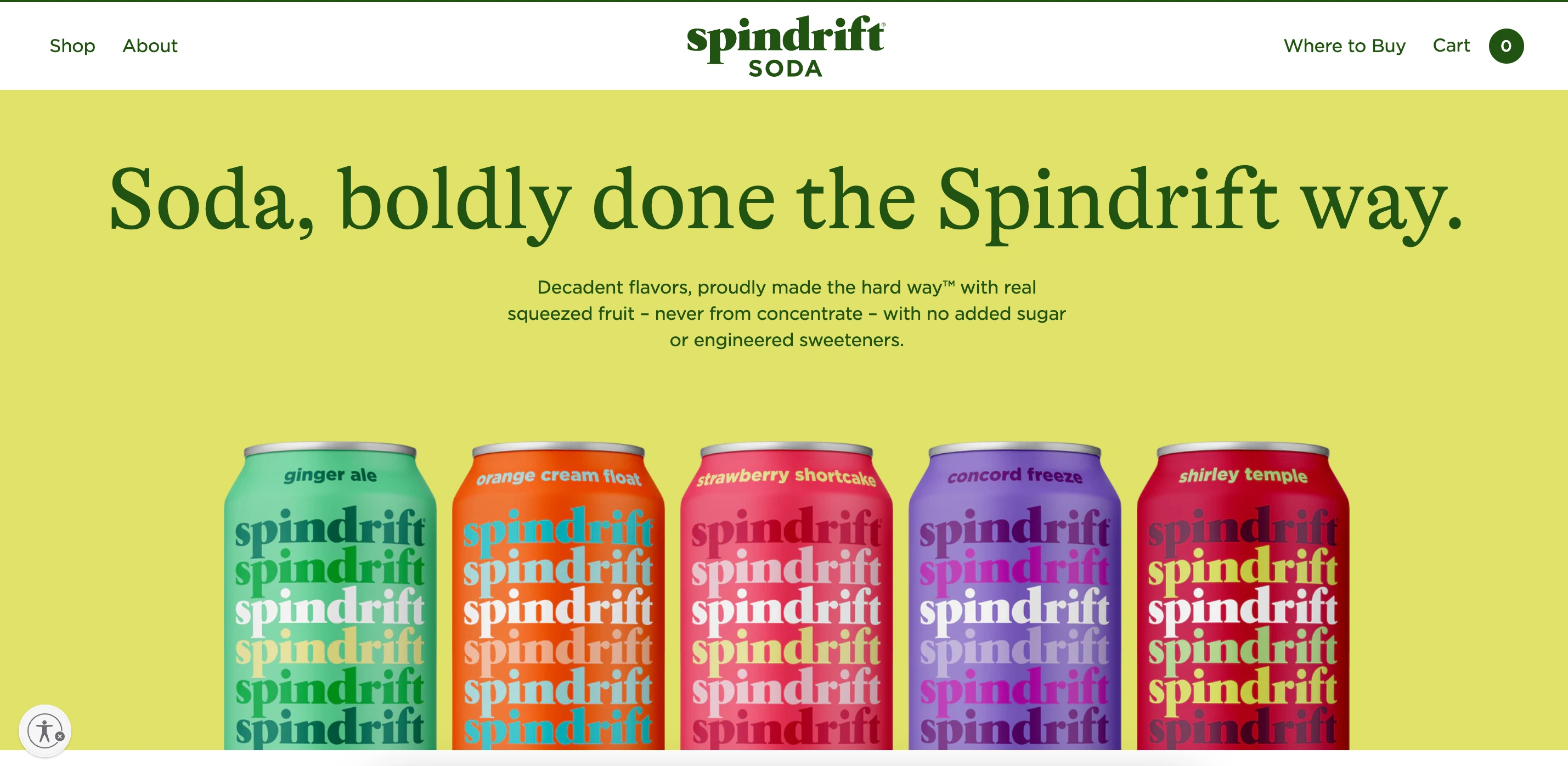 Spindrift Soda Collection