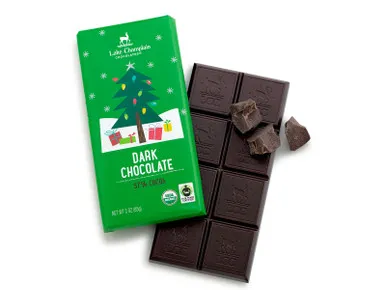 Dark Chocolate Christmas Bar logo