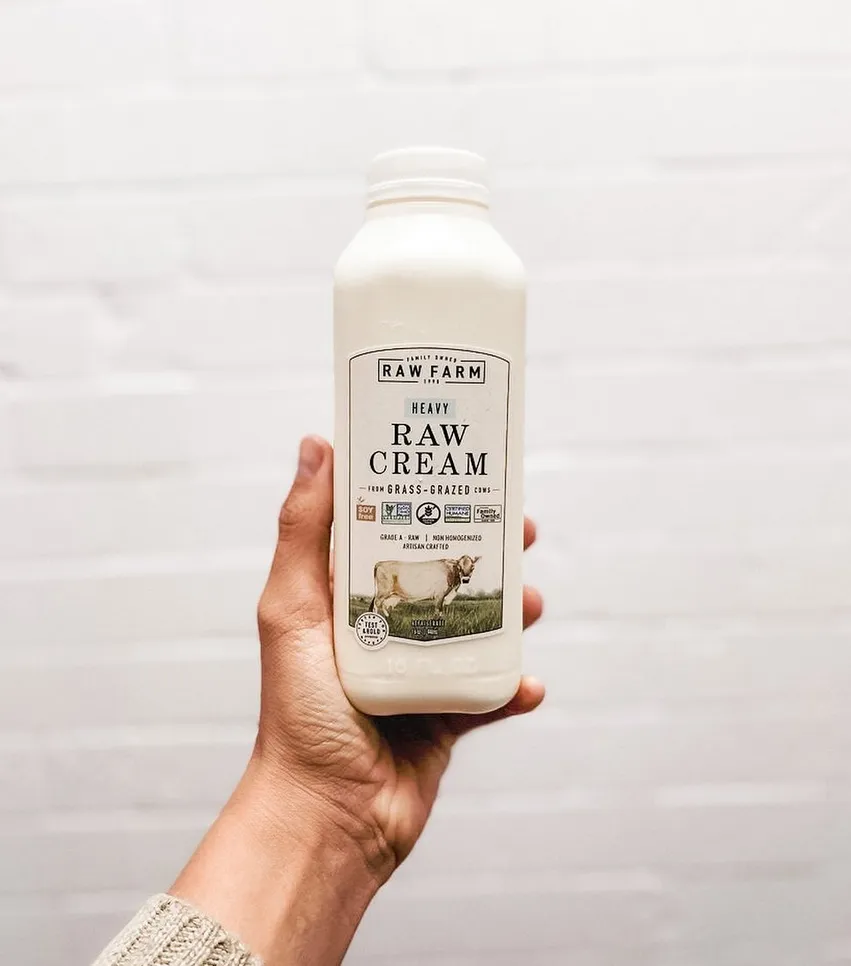RAW FARM Heavy Raw Cream logo
