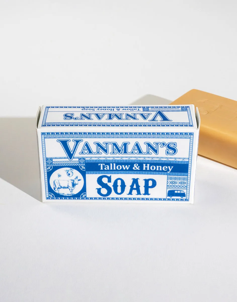VanMan's Tallow & Honey Soap logo