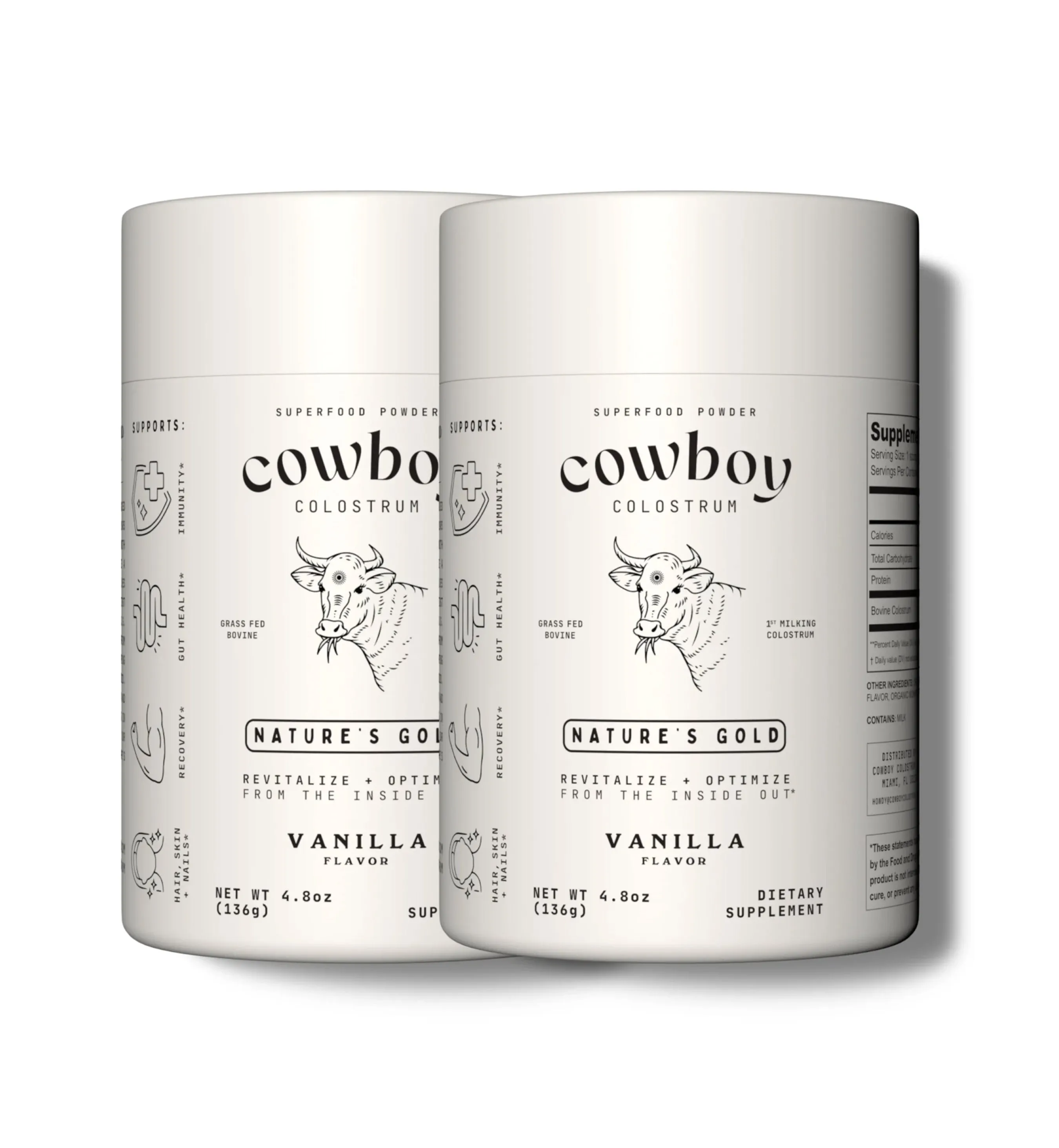 Nature's Gold: Vanilla Colostrum logo