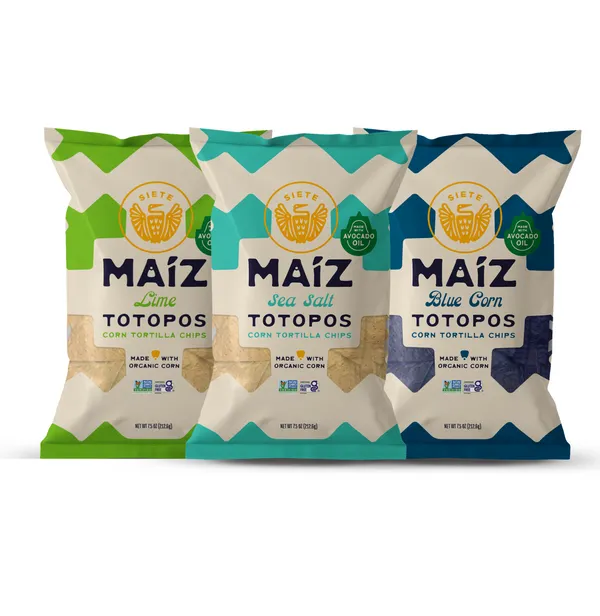 Maíz Corn Tortilla Chips logo