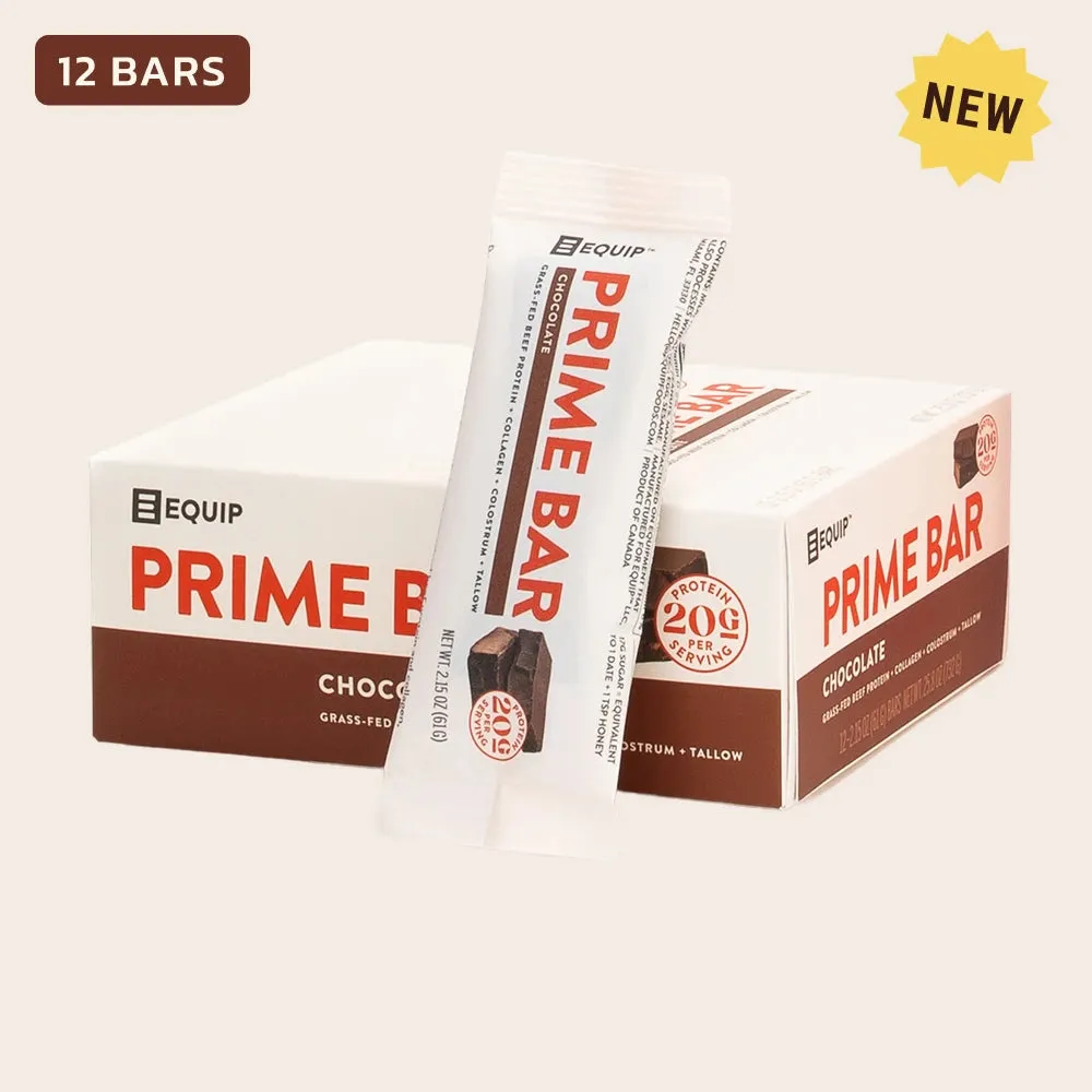 Prime Bar - Equip Foods logo
